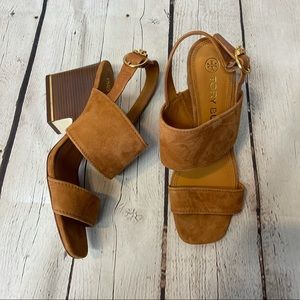 Tory Burch Selby 85mm block heel sandals